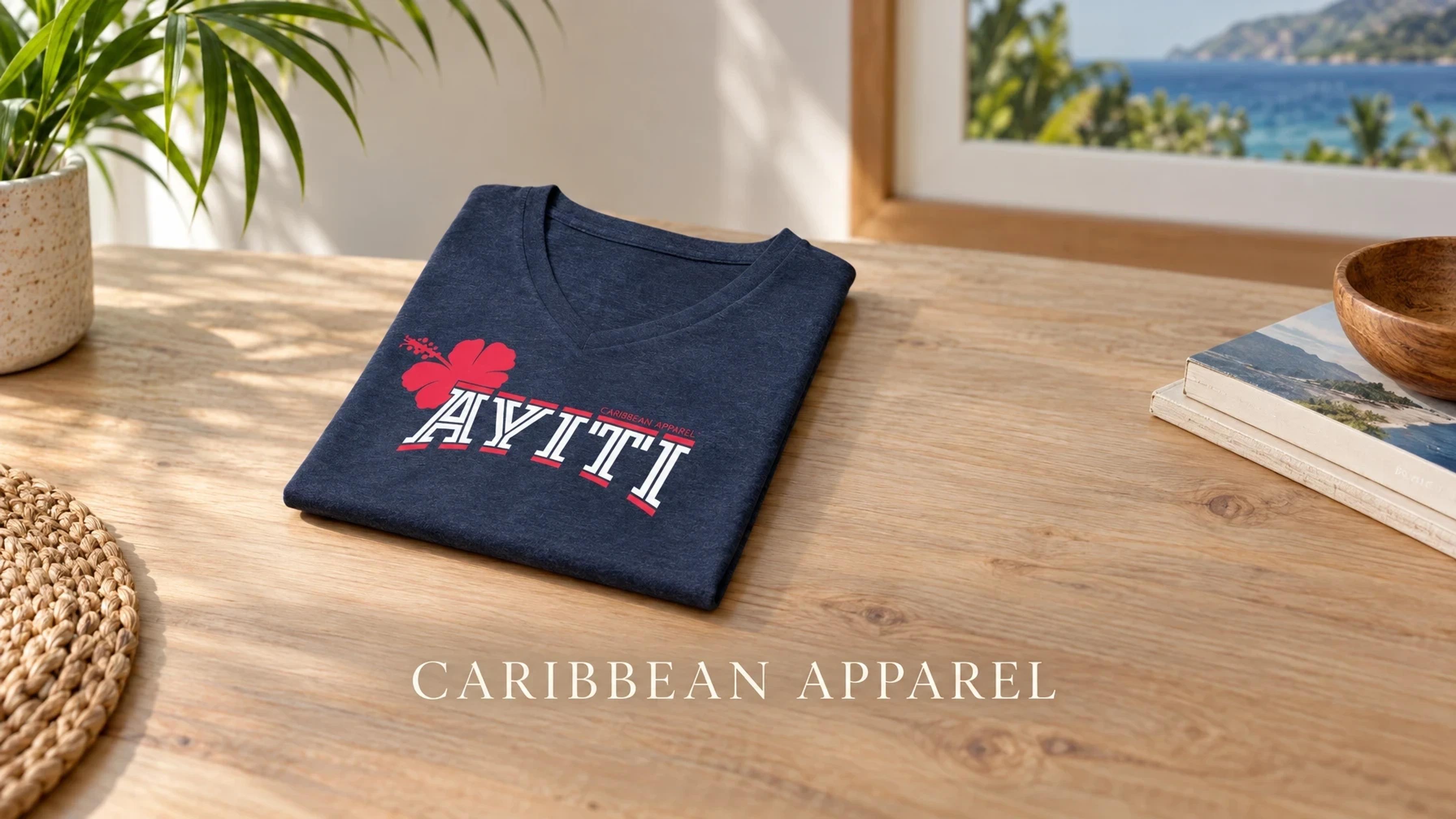 CARIBBEAN APPAREL AYITI PF in a bright home