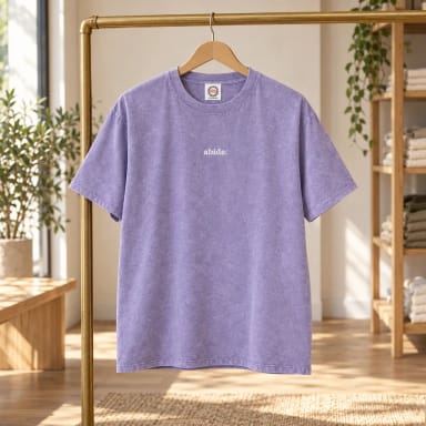 abide – Embroidered Heavyweight T-Shirt