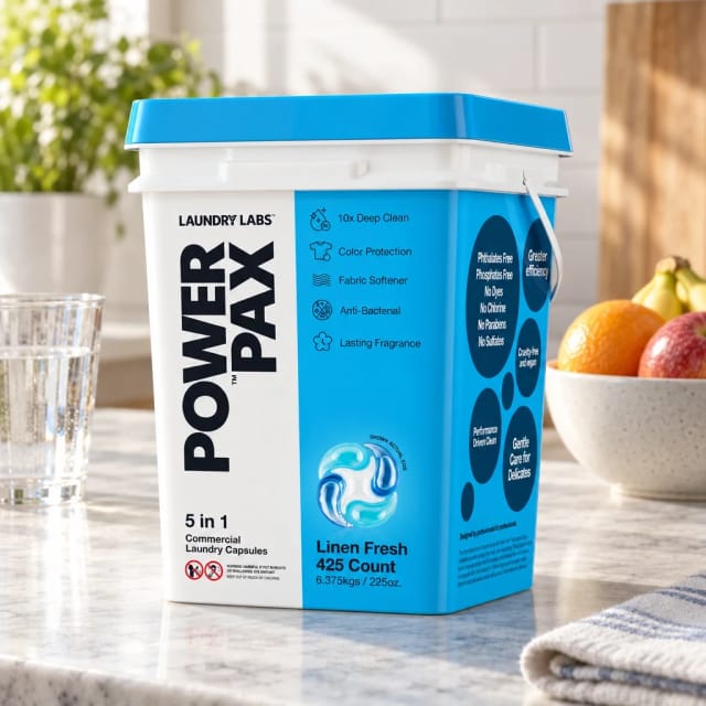 Power Pax™ 5-in-1 Laundry Detergent Pods, Linen Fresh