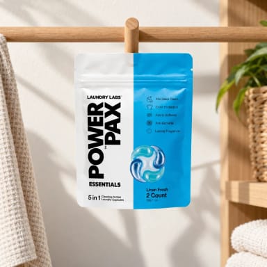 PowerPax Linen Fresh, Coin Vend Mylar 2pk bags (200ct)