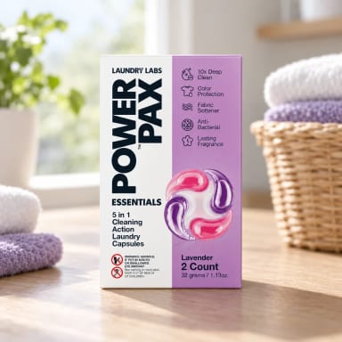 PowerPax 100ct Coin Vend 2pk Lavender