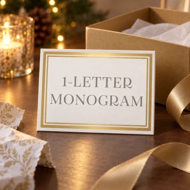 1-Letter Monogram