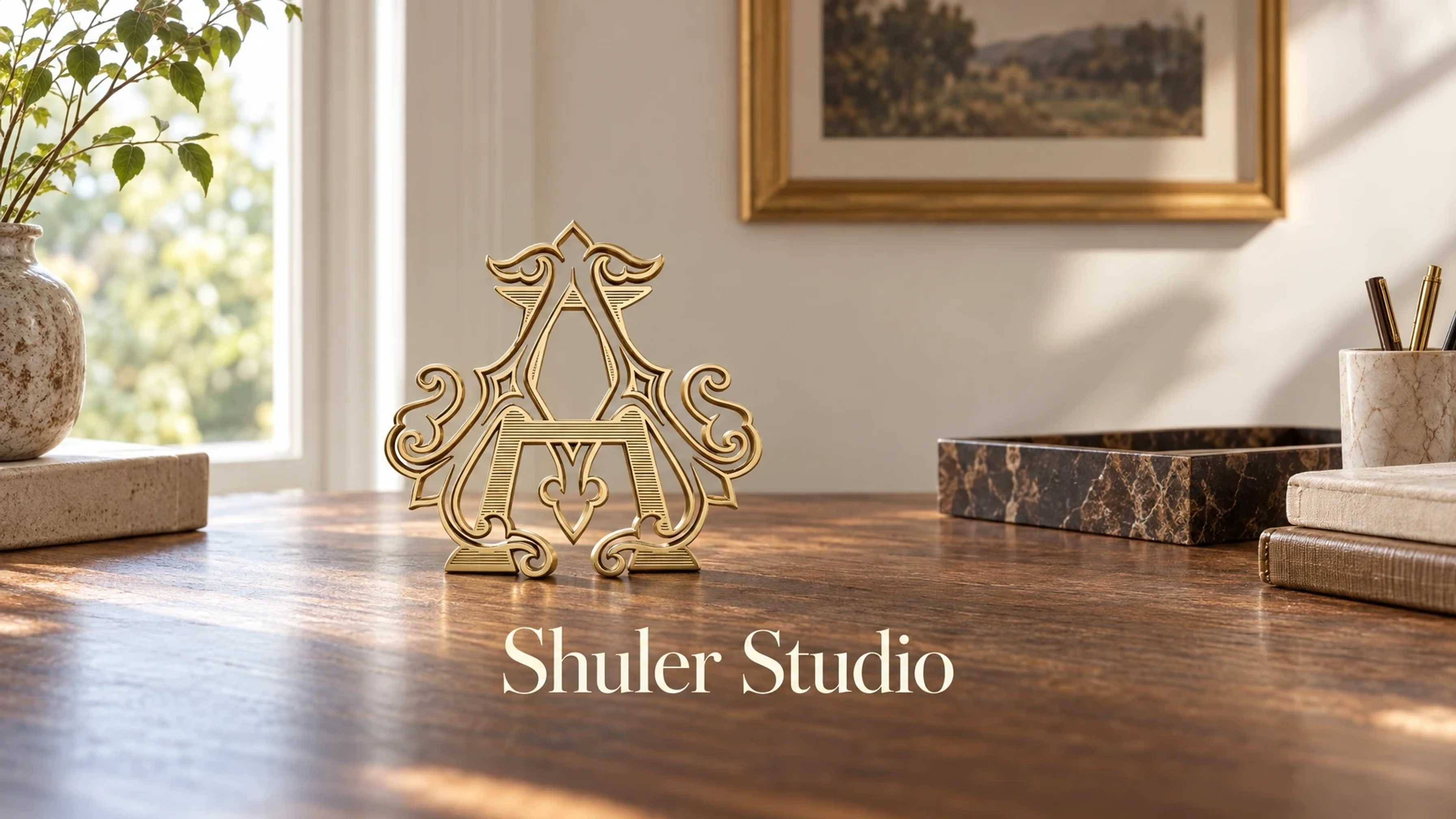 Shuler Studio Antique Chic AA in a bright home