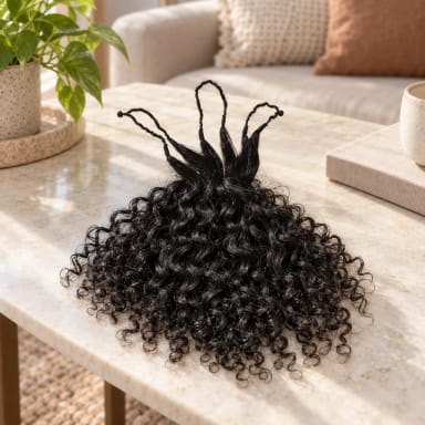 Geeta Hair Crochet Human Hair Burmese Curly Miracle Knots Friendly for Boho Braids Pre-Separated Time-Saving Design Flash Sale