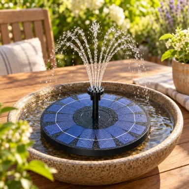 Outdoor Solar Fountain
