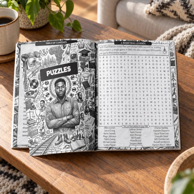 Imani Oliver Black Men Word Search