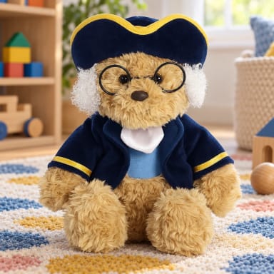 Aurora - Bear - 10" Ben Franklin Bear