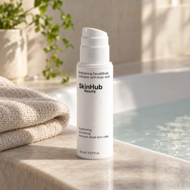 Brightening Face&Body Exfoliator with Kojic Acid
