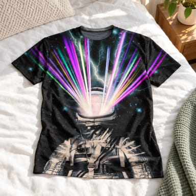 80's Astronaut Men's T-Shirt