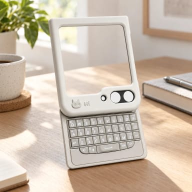 Preorder Foldable Phone Keyboard Case with Charging