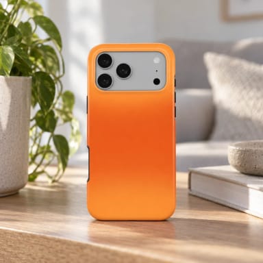 Tangerine Sea Tough Phone Case