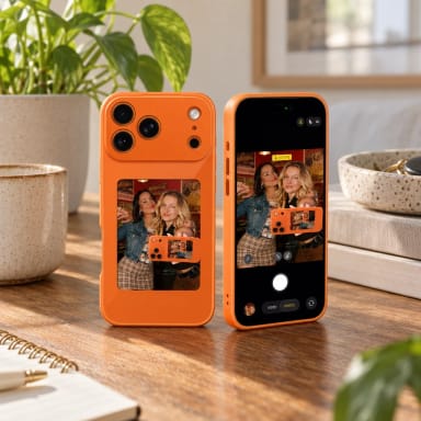 iPhone 17 NFC E-Ink Case with 4-Inch HD Display