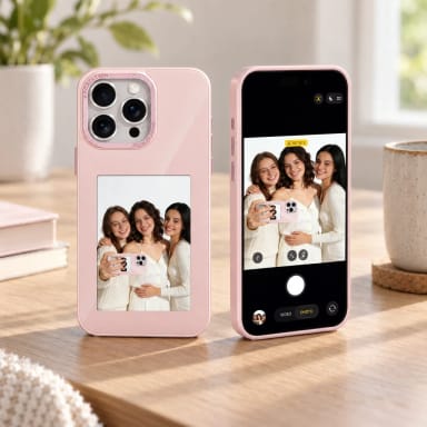 iPhone 13–16 NFC E-Ink Case with 4-Inch HD Display