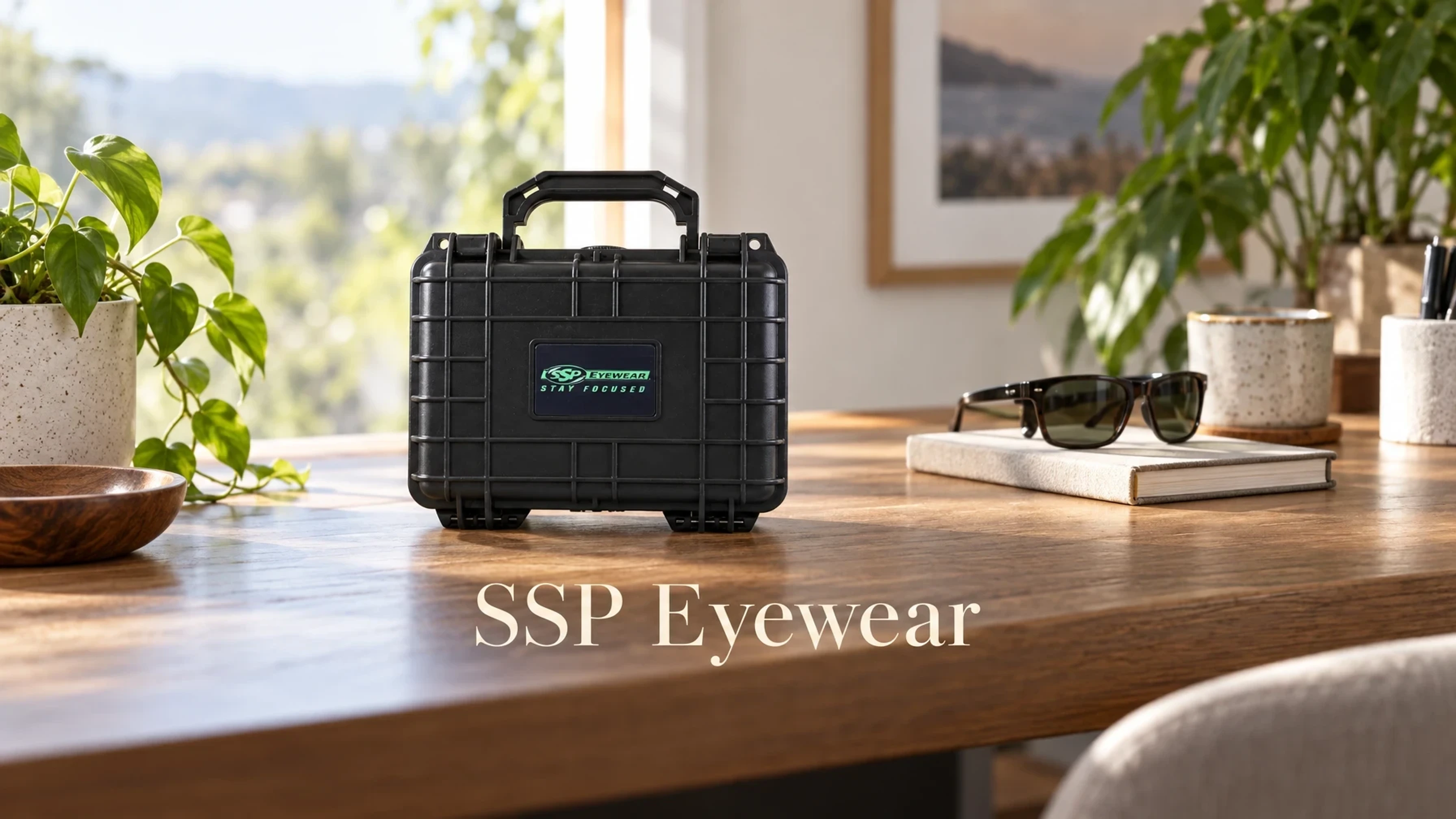 SSP Eyewear XHD CASE 4 in a bright home