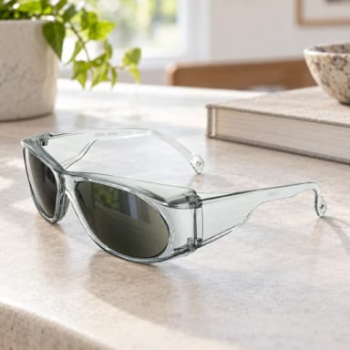 ASMS Contemporary Full Lens Magnifying Safety Glass With NVR Fog