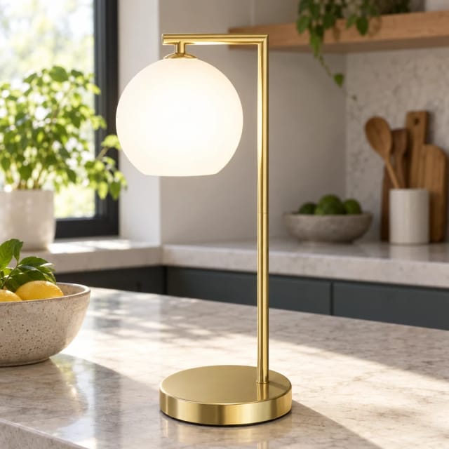 HUDYOGY Cordless Table Lamp for Bedroom, Large LED Lamp for Living Room with Frosted Glass Shade, Bedside Lamps with Remote for Nightstand, 12 RGB Colors and 3 CCT Options
