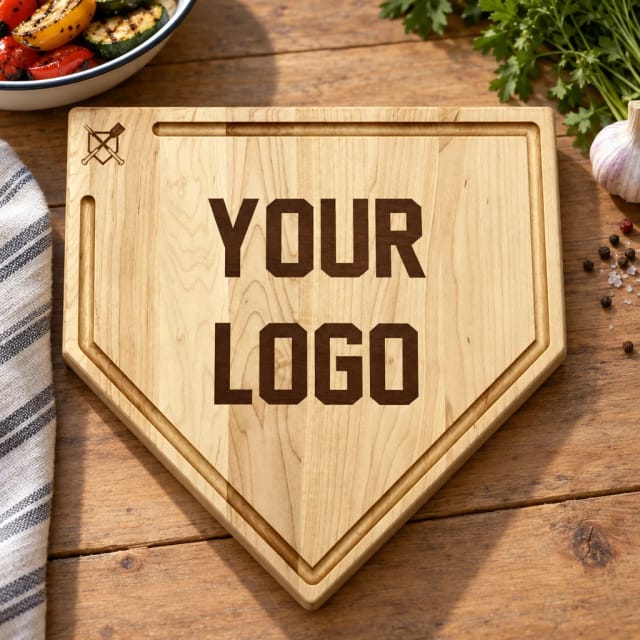 Baseball BBQ "MVP" Grill Set, Fully Customizable!