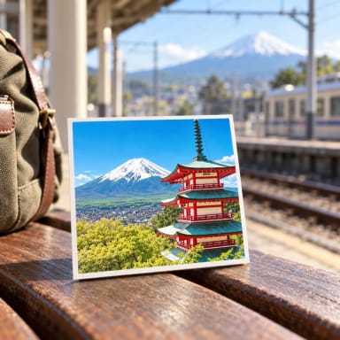 Mt. Fuji Day Tour: Chureito Pagoda, Lake Kawaguchi & Oshino Hakkai from Tokyo