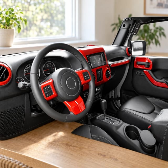 AM Off-Road Jeep Wrangler JK Interior Trim Kit