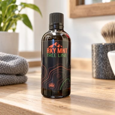 345 Soap Co. Rocky Mountain Tree Line Aftershaving Collection
