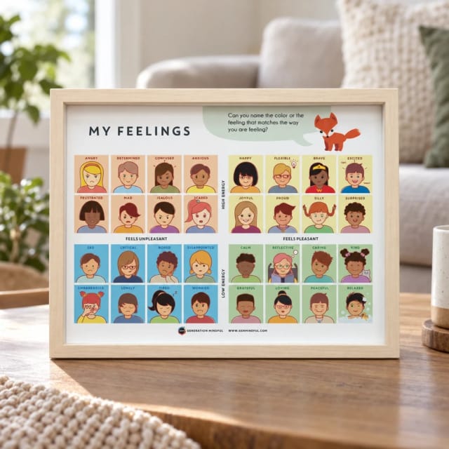 Generation Mindful My Feelings Poster
