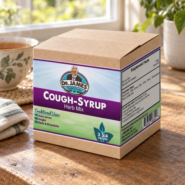 Drug Free Help Store Cough Syrup herb Mixture