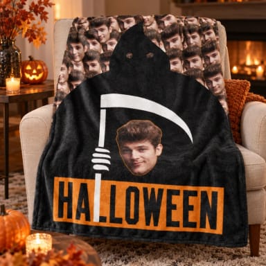 Personalised Halloween Blanket