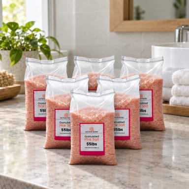 Granulated Salt For Floor (990lbs pack) – Pack of 18