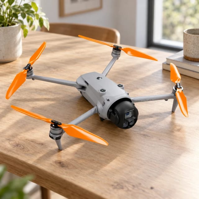 Master Airscrew DJI Mavic 4 Pro STEALTH Upgrade Propellers - x4 Orange