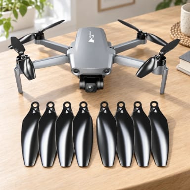 Hubsan Zino Mini Pro / SE STEALTH Upgrade Propellers - x4 Black