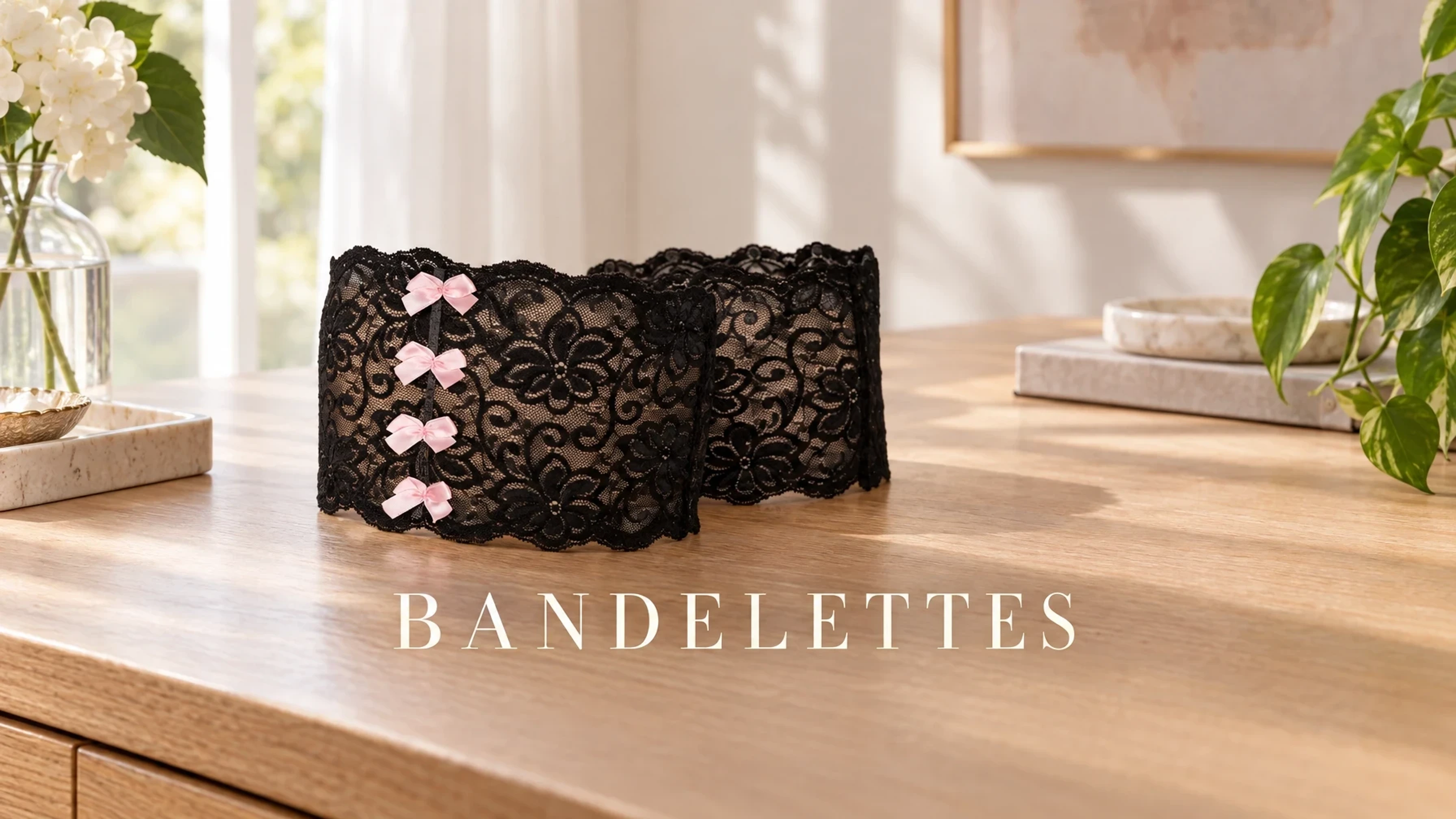 BANDELETTES Anti-Chafing Thigh Bands in a bright home