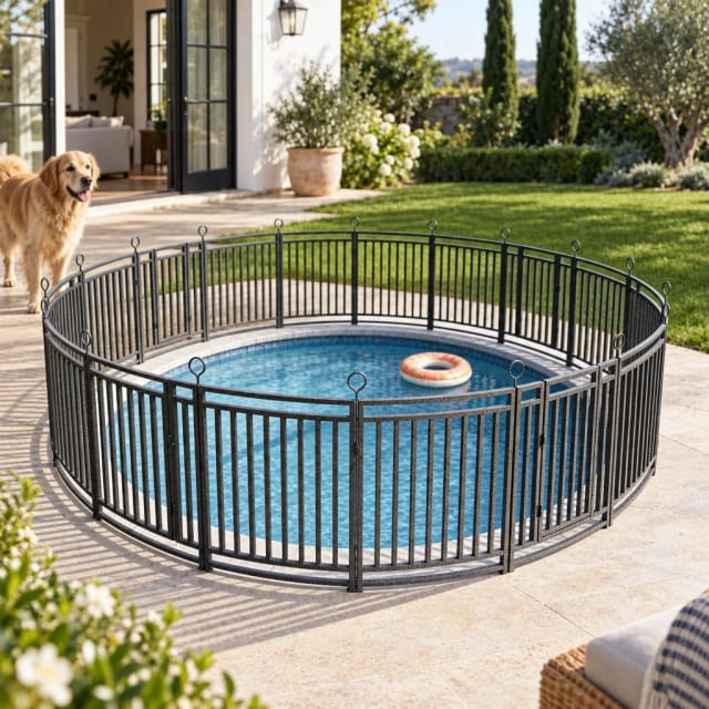 Petorldog No-dig Pool Secure Fence