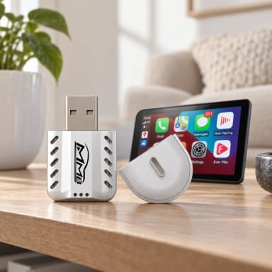 MMB Mini 2.0 Wired to Wireless Bluetooth WiFi CarPlay Adapter