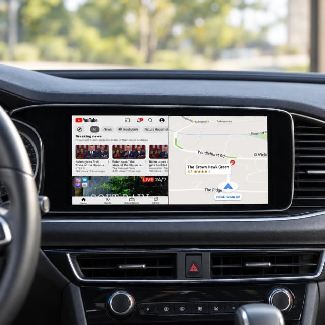 MMB Max 5.0 Ai Box Android 14 Multimedia Wireless Carplay Adapter