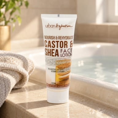 Castor & Shea Nourish + Rehydrate Face Lotion