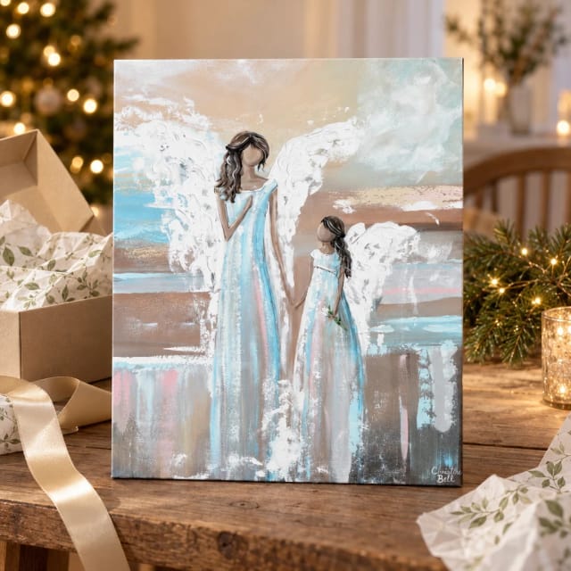 Contemporary Art by Christine "Her Angel" Giclee Print