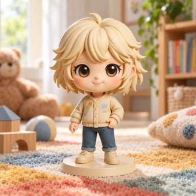 Anniversary Mini Me Doll Based On Image