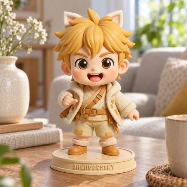 Custom 3d Figure Anniversary 3d Action Figure From Photo