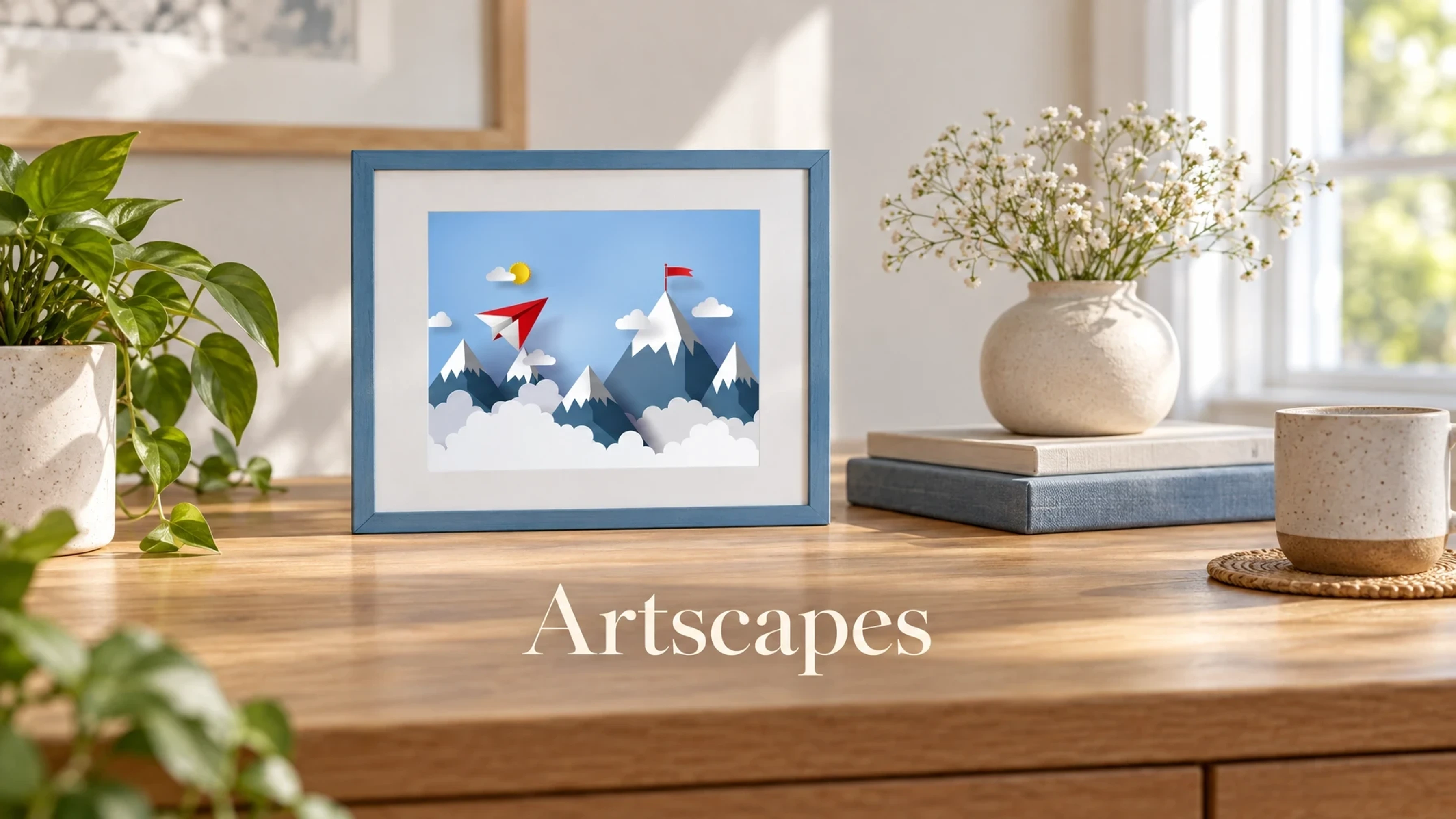 Artscapes Soaring in a bright home